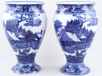 Vases Pair c1925